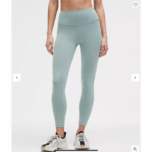 Lululemon Wunder Train HR 25" Pockets High Rise Leggings‎ Athletic Size 4